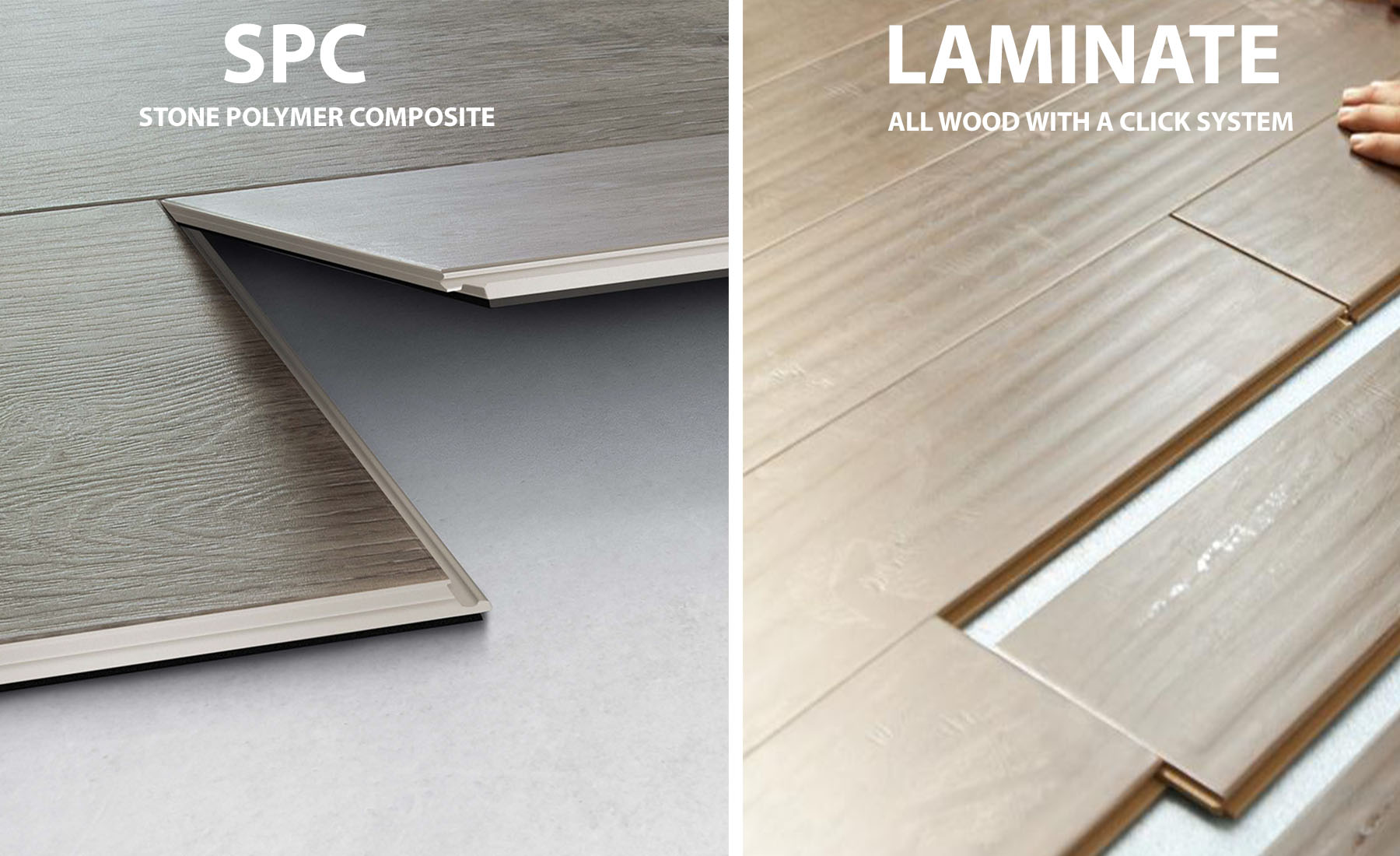 Laminates Versus SPC Laminates Versus SPC